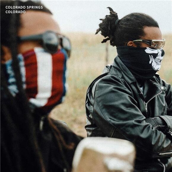 Skull Motorcycle Face Mask - Motorcycle Ski Snowboard Winter Face Mask - Picture 3 of 6